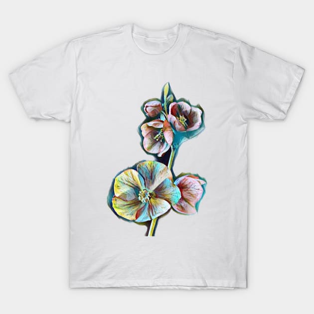 Flower T-Shirt by reyhanartstudio